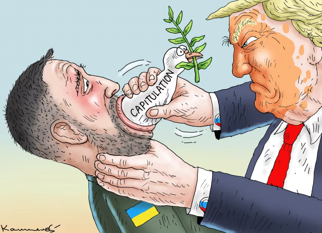 Истерика либерального карикатуриста