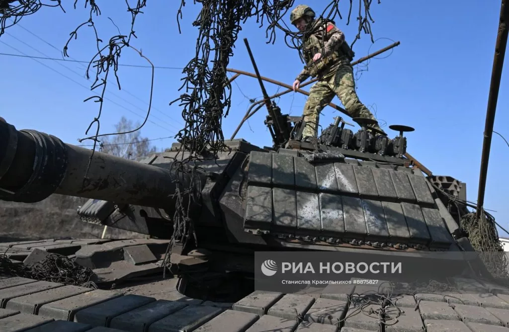 Фотосессия того самого трофейного M1A1SA Abrams