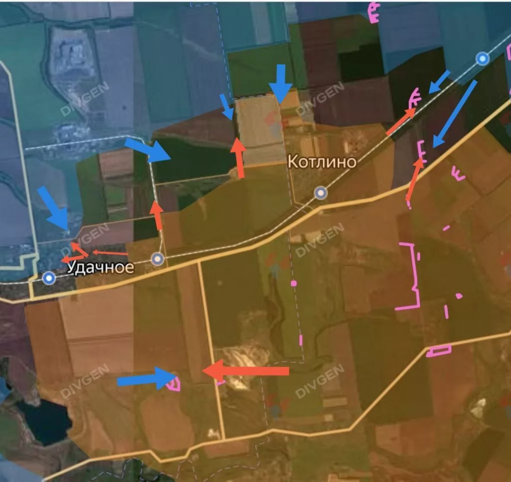 Покровское (Красноармейское) направление. Левый фланг 03.03.2025