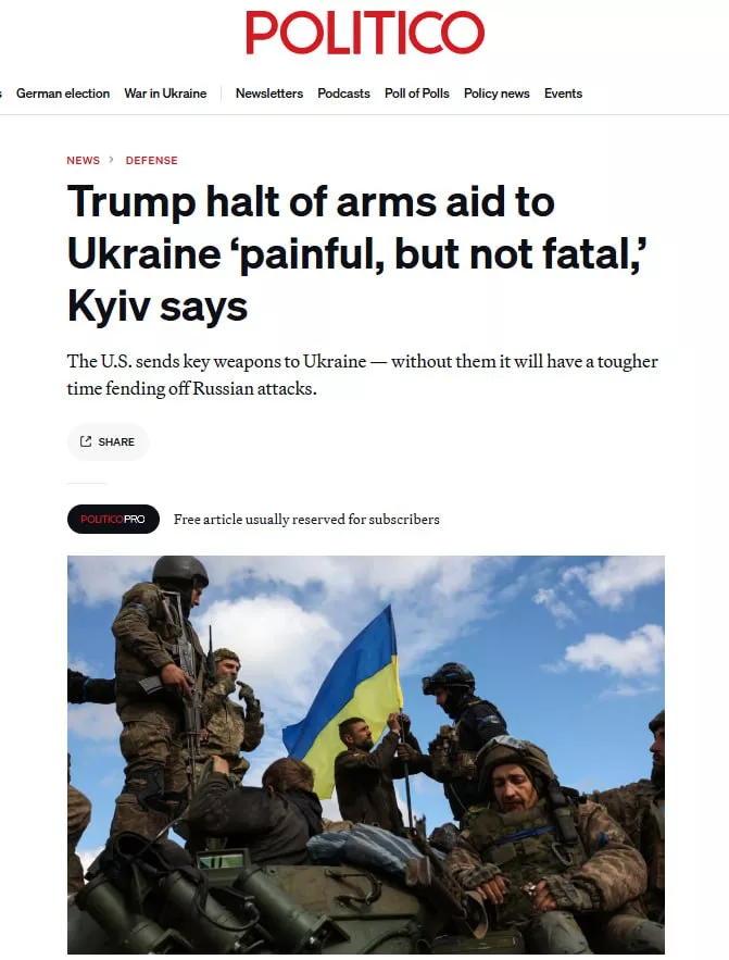 «Болезненно, но не смертельно»: Зеленский продолжит воевать и без поддержки США