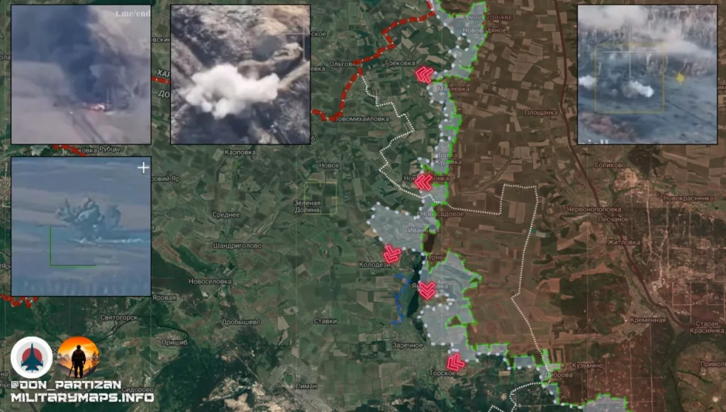 Краснолиманское направление: последовательное наступление и расширение зон контроля