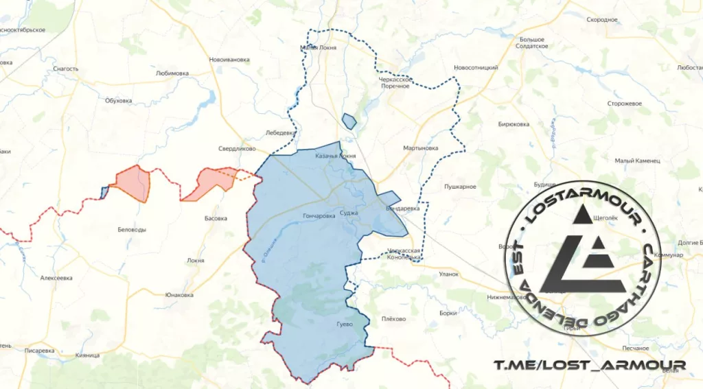 Динамика обрушения плацдарма ВСУ в Курской области