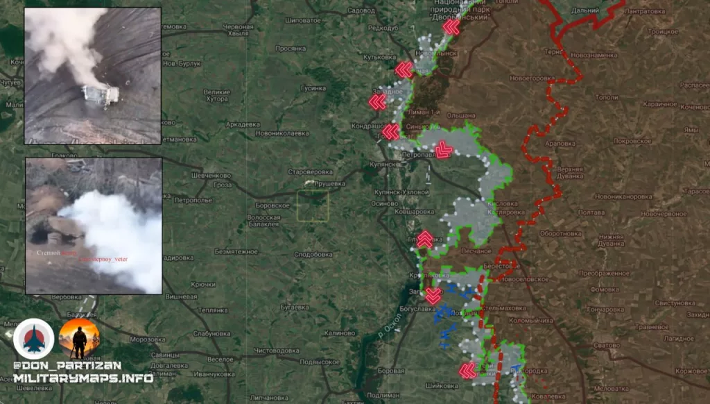 Купянское направление: расширение зоны контроля и активизация наступательных действий ВС РФ