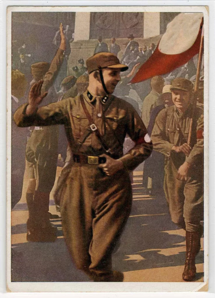 Где Гитлер раздобыл коричневые рубашки для своих штурмовиков?