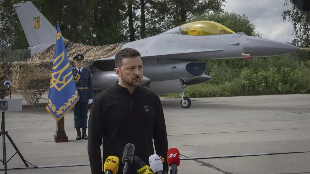 На Украину прибыли новые F-16 – Зеленский