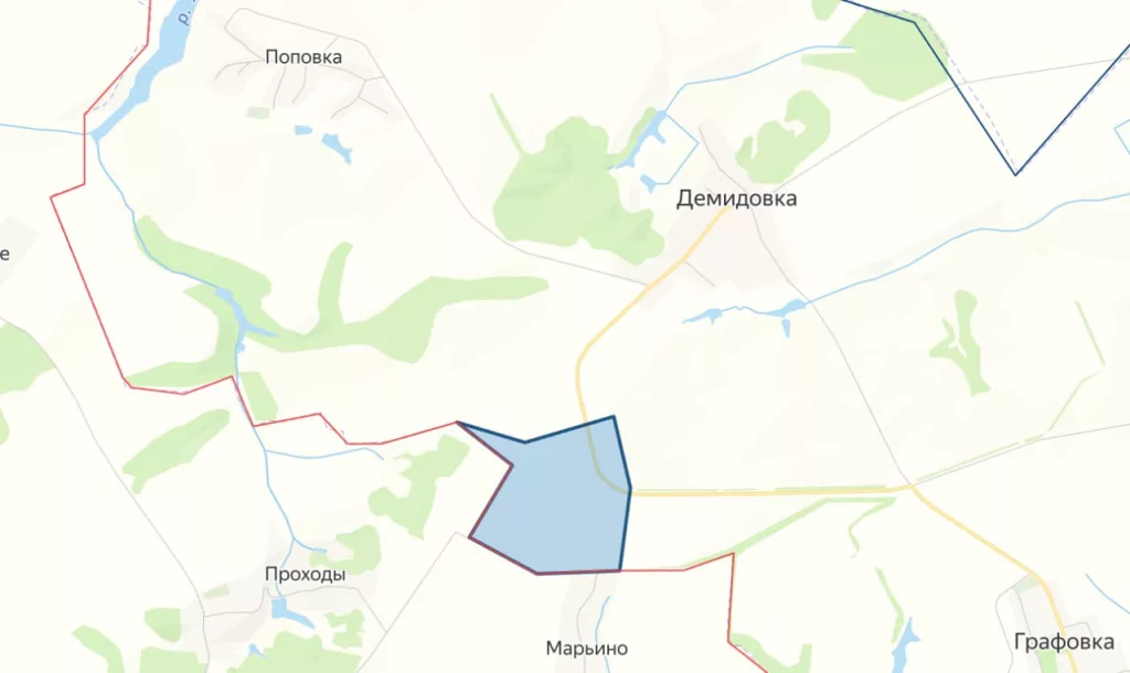 В Белгородской области противник продолжает попытки взять Демидовку