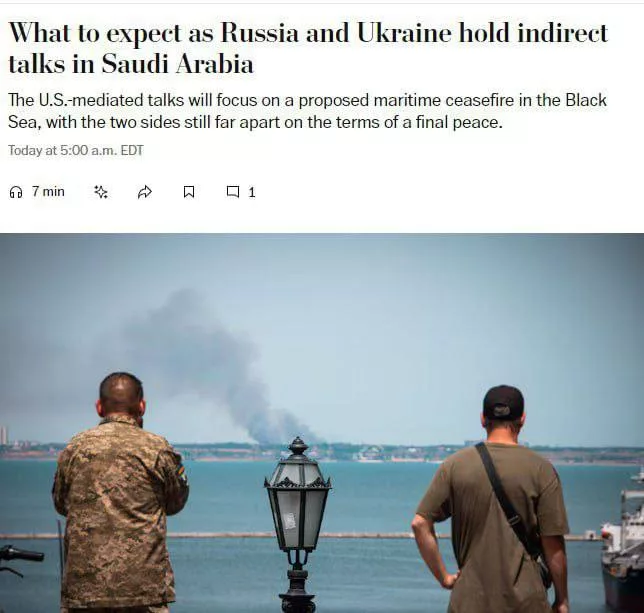 Россия и Украина будут участвовать в переговорах при посредничестве США, но не в прямых переговорах, — Washington Post