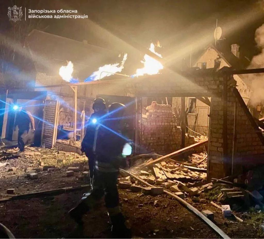 ВС РФ ночью нанесли удары по девяти областям Украины 24.03.2025