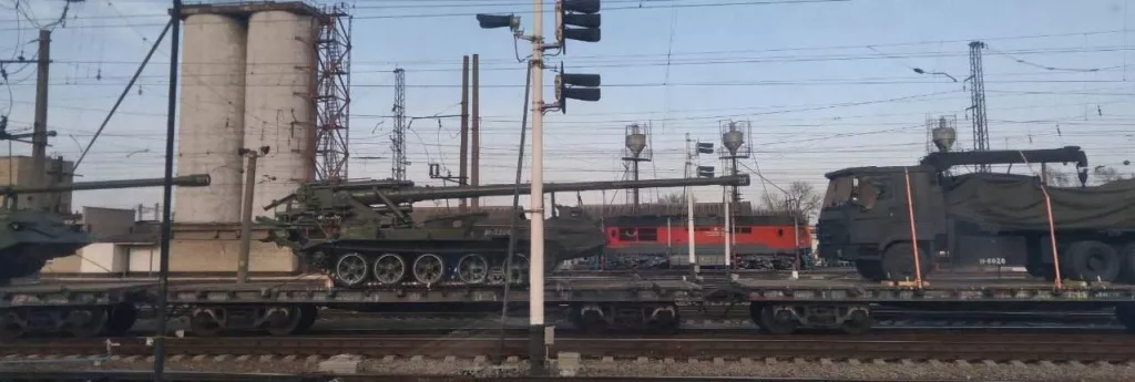 Северокорейские гаубицы M1989 Koksan снова едут куда-то по своим делам
