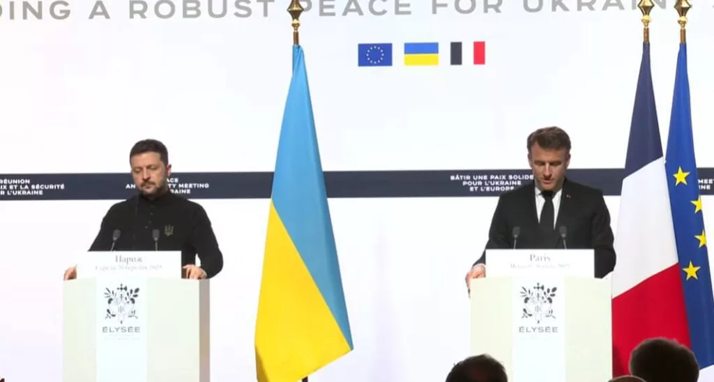 Макрон рассказал, как он видит европейские силы сдерживания на Украине