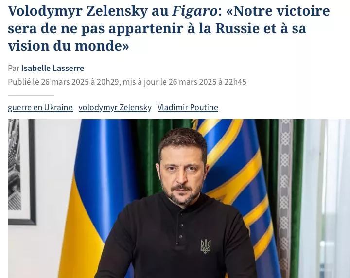 Зеленский: ненависть к русским – один из стимулов конфликта