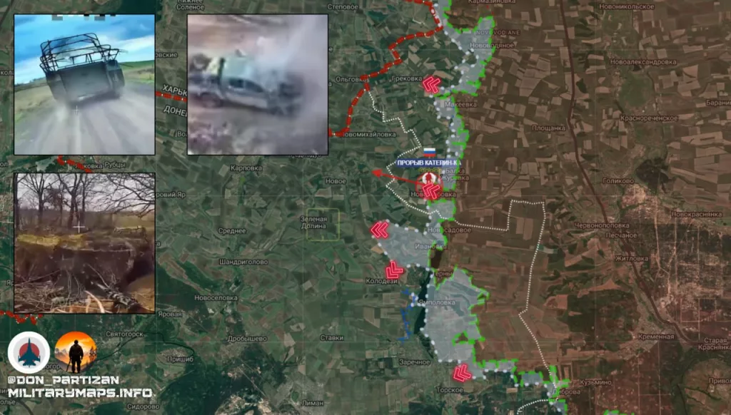 Краснолиманское направление: расширение плацдарма и штурм Екатериновки