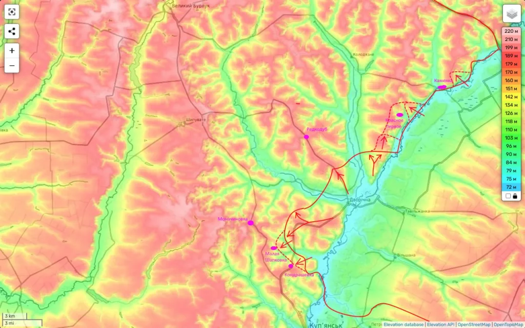 Юрий Подоляка — Купянское направление на 28.03.25: Красное Первое