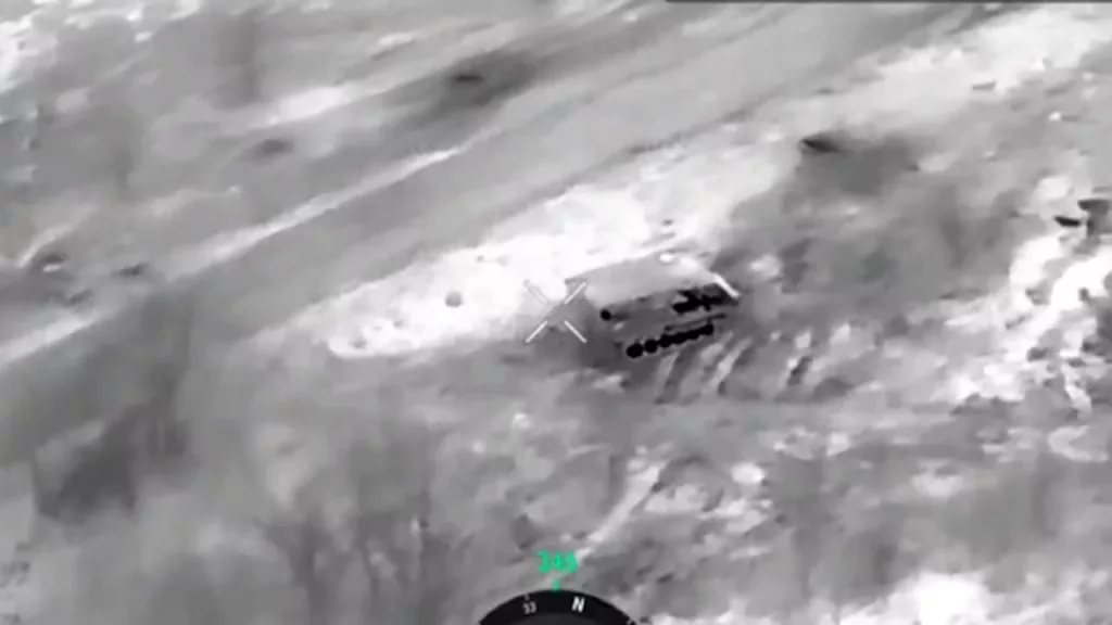 Наглядная плотность применения российских дронов при штурме Малых Щербаков на Ореховском направлении