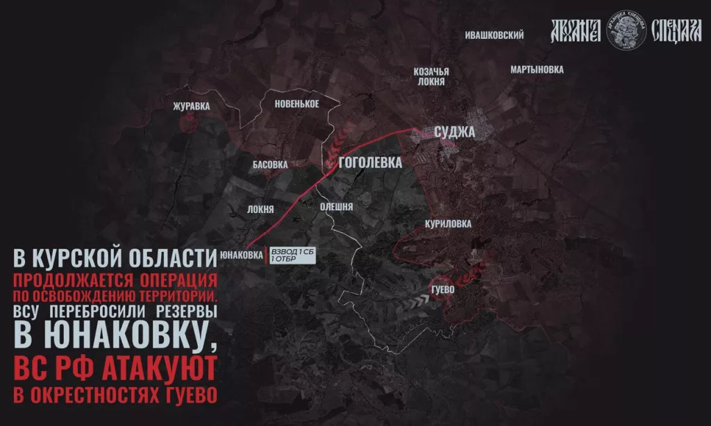 Курская область, обстановка на утро 31 марта 2025 года
