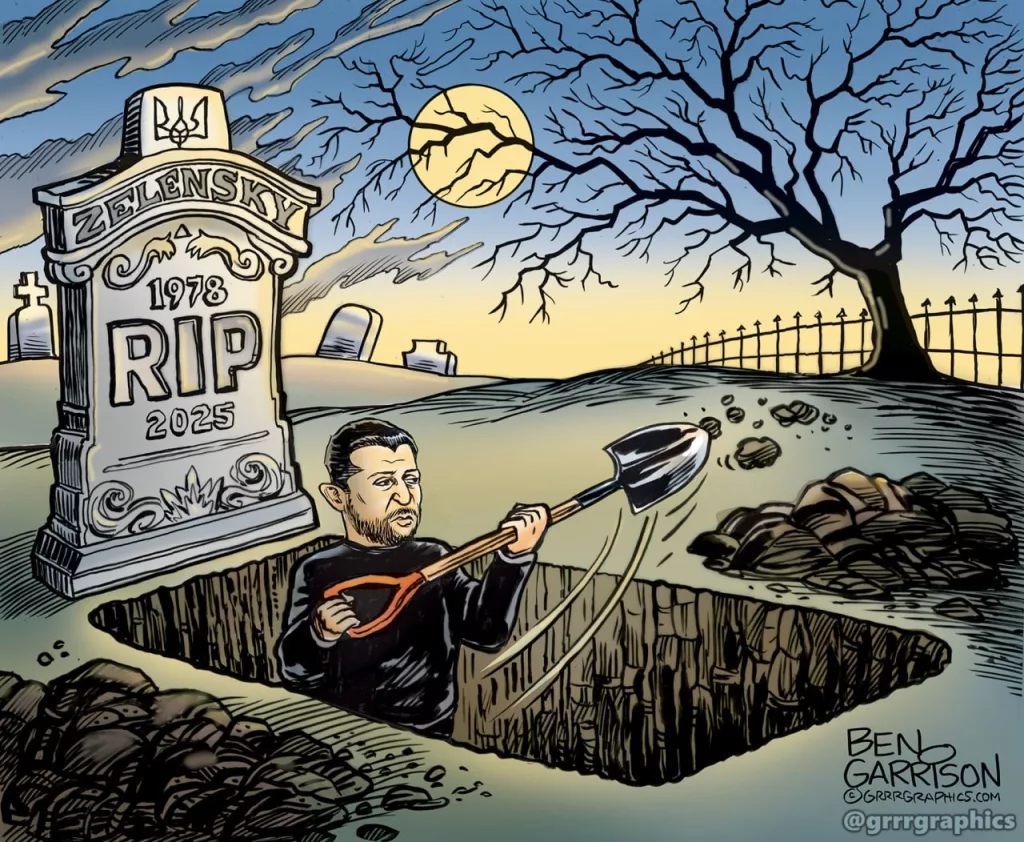 Актуально-политическое от американского карикатуриста Бена Гаррисона