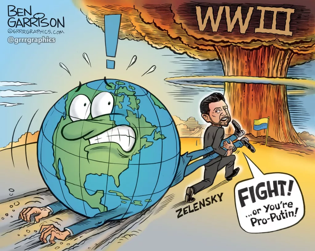 Актуально-политическое от американского карикатуриста Бена Гаррисона