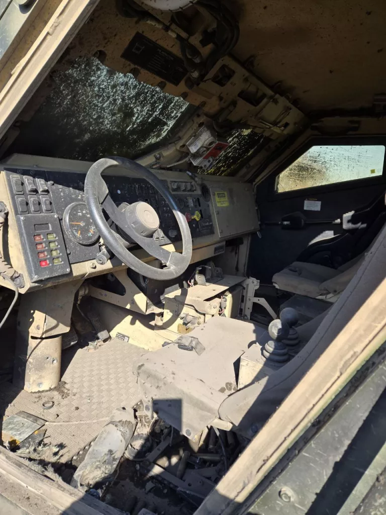 Фотографии вблизи того самого Oshkosh, затрофеенного воинами-дальневосточниками в конце февраля-начале марта 2025 г