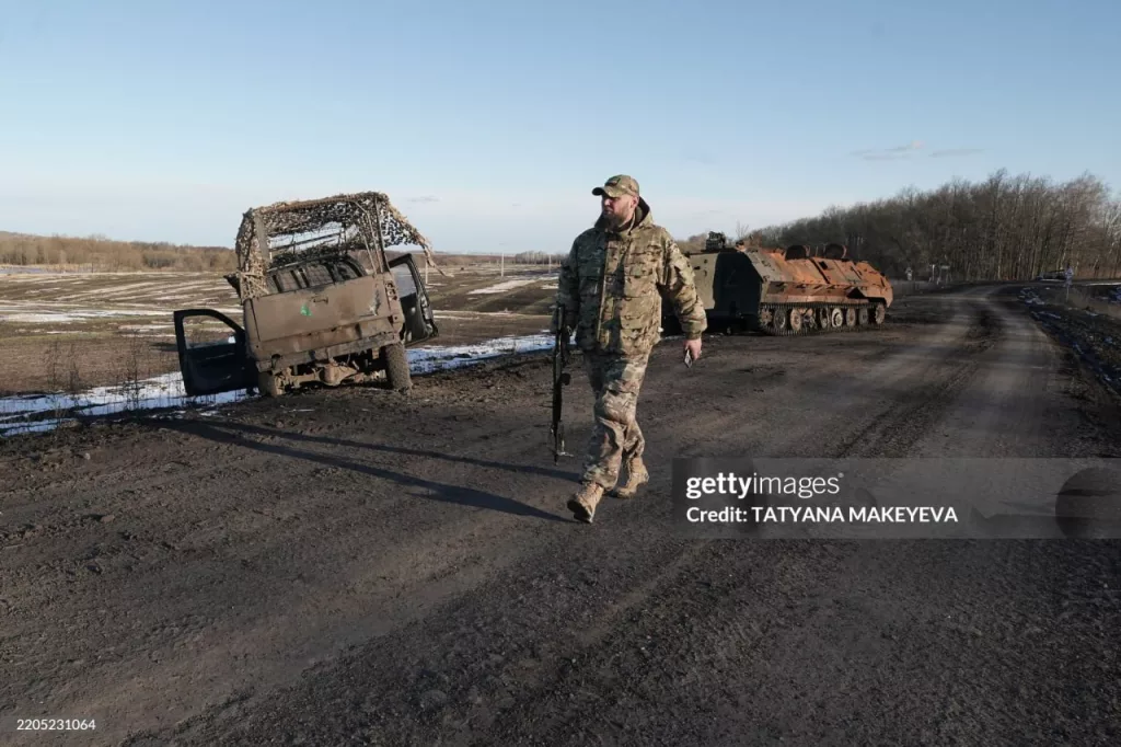 Ещё одна подборка уничтоженной или трофейной техники украинский оккупантов на освобождённой части Курской области