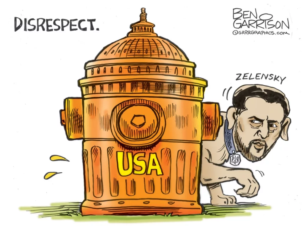 Актуально-политическое от американского карикатуриста Бена Гаррисона