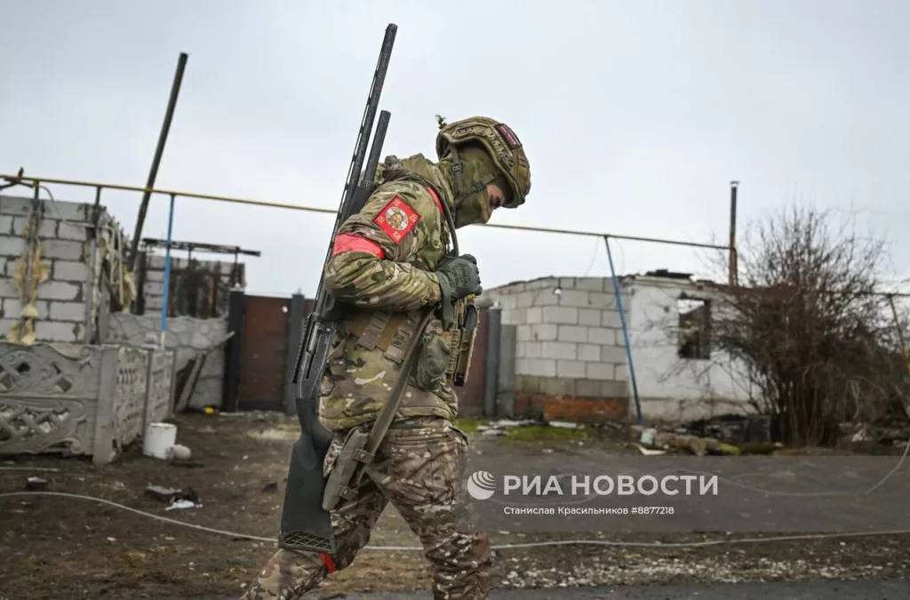 Хутор Агроном и деревня Русская Конопелька в Суджанском районе Курской области, освобожденные российскими войсками