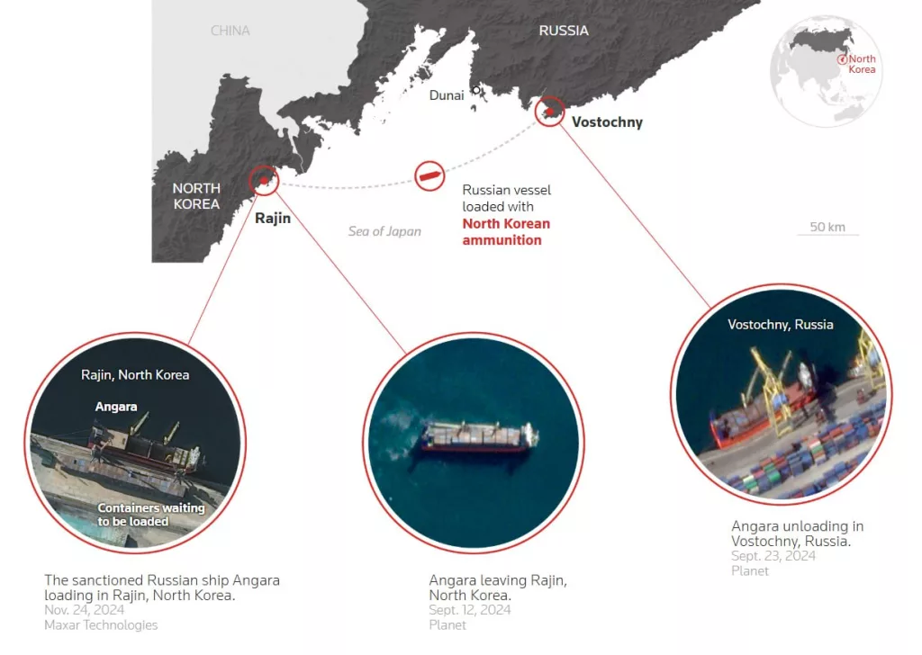 КНДР стала ключевым поставщиком снарядов для ВС России