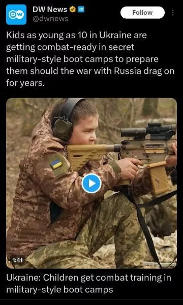 Подготовка к войне с 10 лет: Deutsche Welle показала украинский «Гитлерюгенд»
