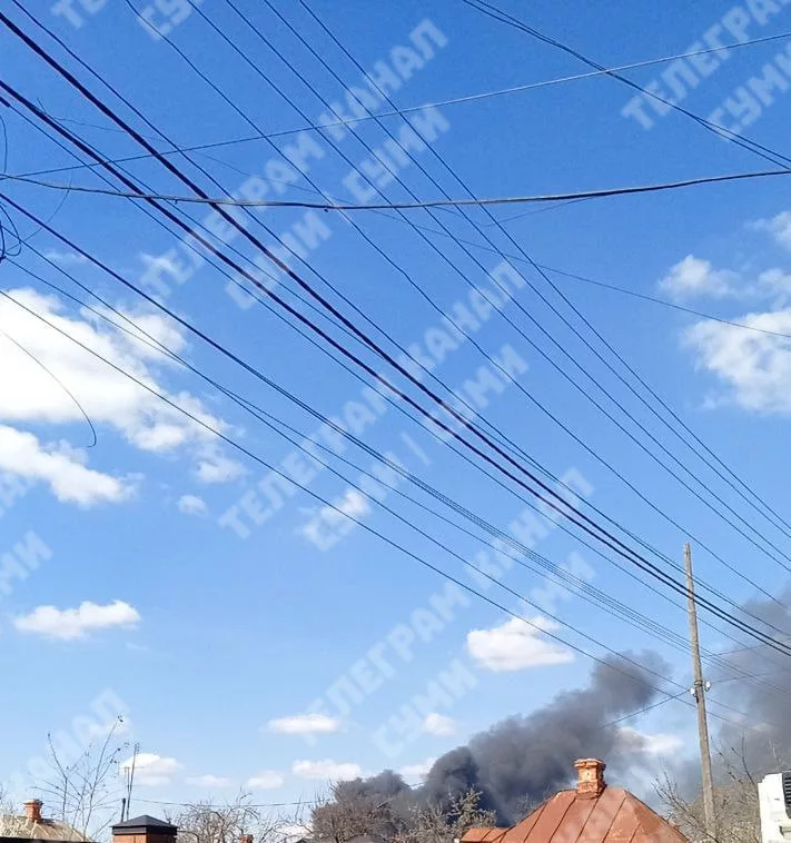 В Сумах продолжение вчерашнего, видимо