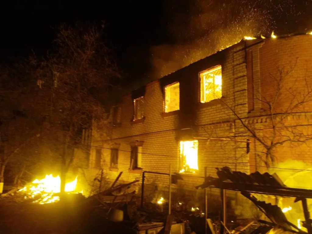 ВС РФ ночью нанесли удары по трём областям Украины