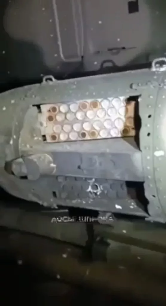 Последствия удара из РСЗО HIMARS по вертолетам ВКС России в Белгородской области 24 марта