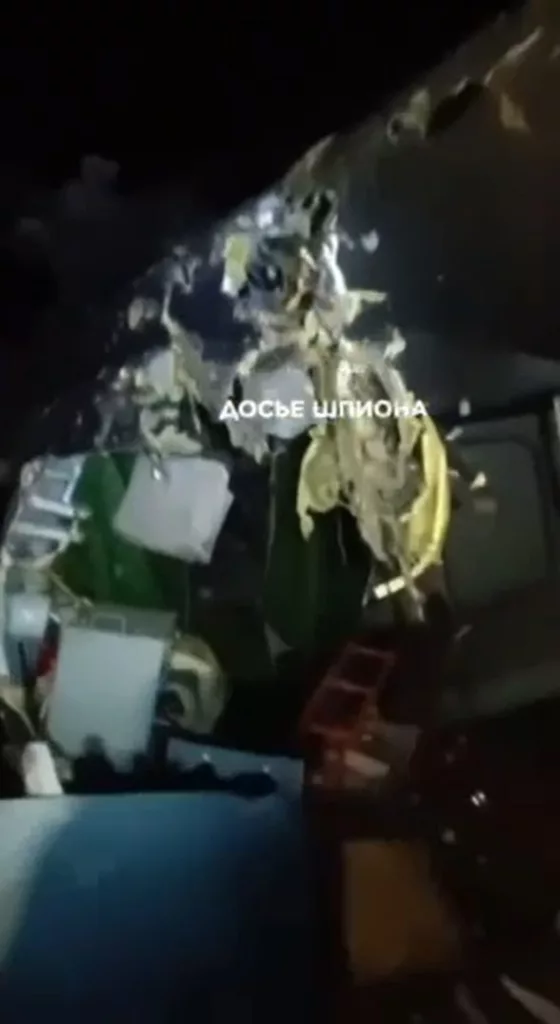 Последствия удара из РСЗО HIMARS по вертолетам ВКС России в Белгородской области 24 марта