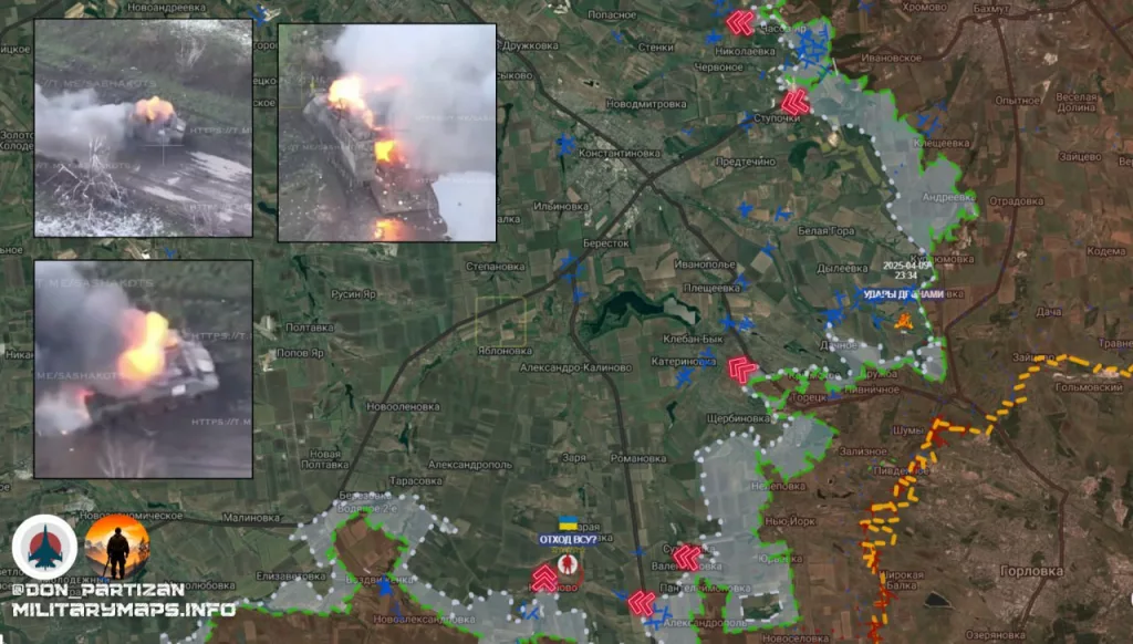 Константиновское направление: расширение зон контроля и штурм Калиново