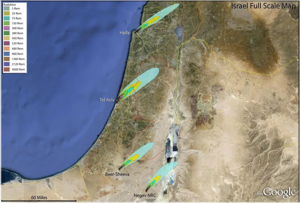 Очень популярным тезисом, в рамках обсуждения текущего кризиса вокруг Ирана, является утверждение будто Израиль можно было бы ликвидировать парой-тройкой ядерных бомб всего-лишь Хиросимской мощности