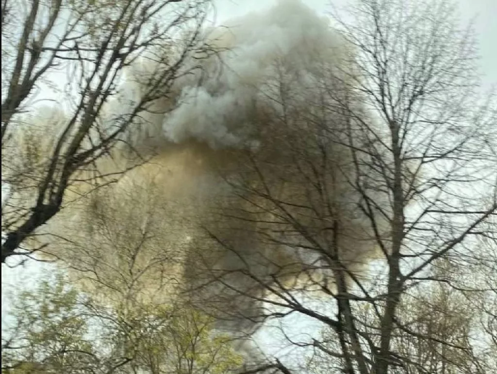 Останки уничтоженного танка Т-64БМ "Булат" ВСУ в районе н.п Новогродовка, ДНР