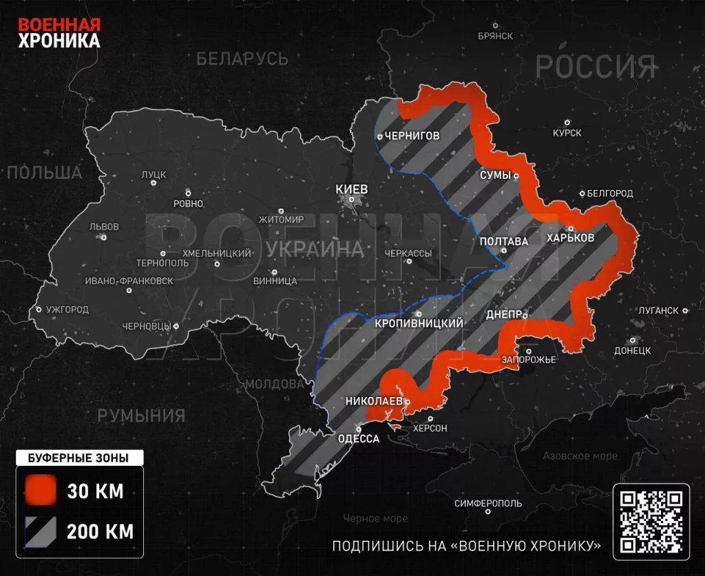 Буферная зона Россия-Украина: почему 30 км недостаточно?