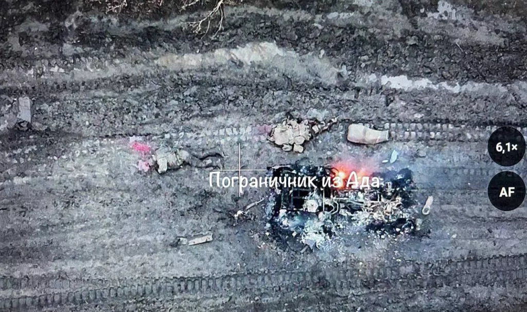 Одна из попыток противника заехать в н.п Демидовка Белгородской области. Результат на кадрах