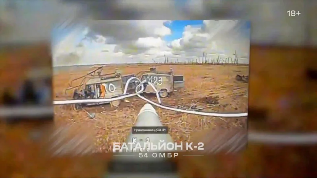 Участвовавшие в штурме на Покровском направлении автомобили УАЗ-3153 «Гусар» (ТС-3132) в объективе дронов противника