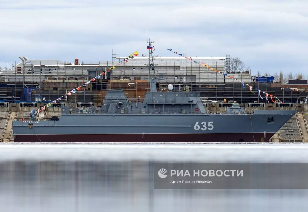 ОСК спустила на воду десятый морской тральщик проекта 12700