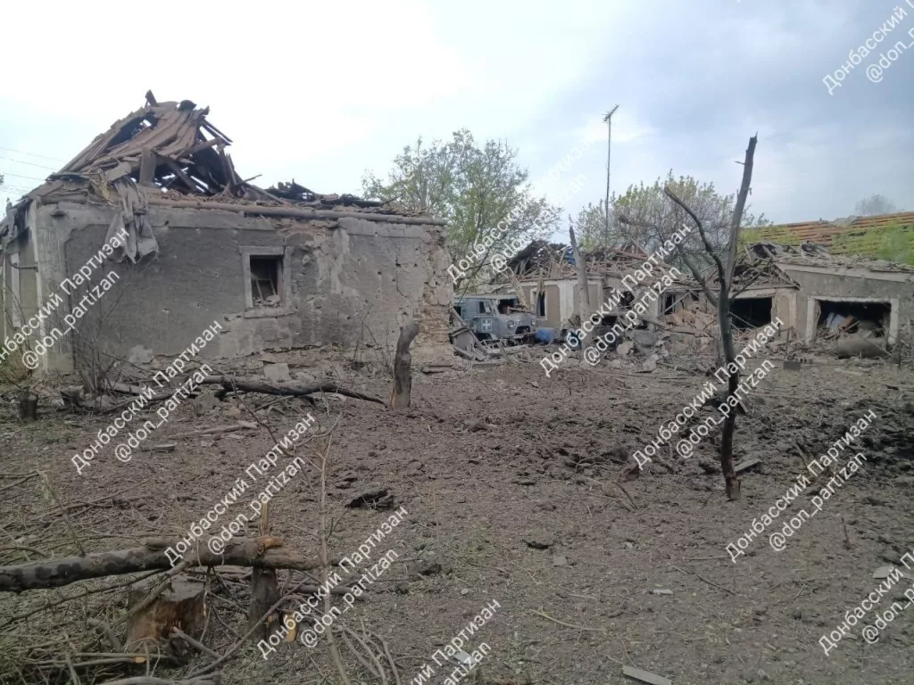Удар по объектам 63-й отдельной механизированной бригады в селе Торское