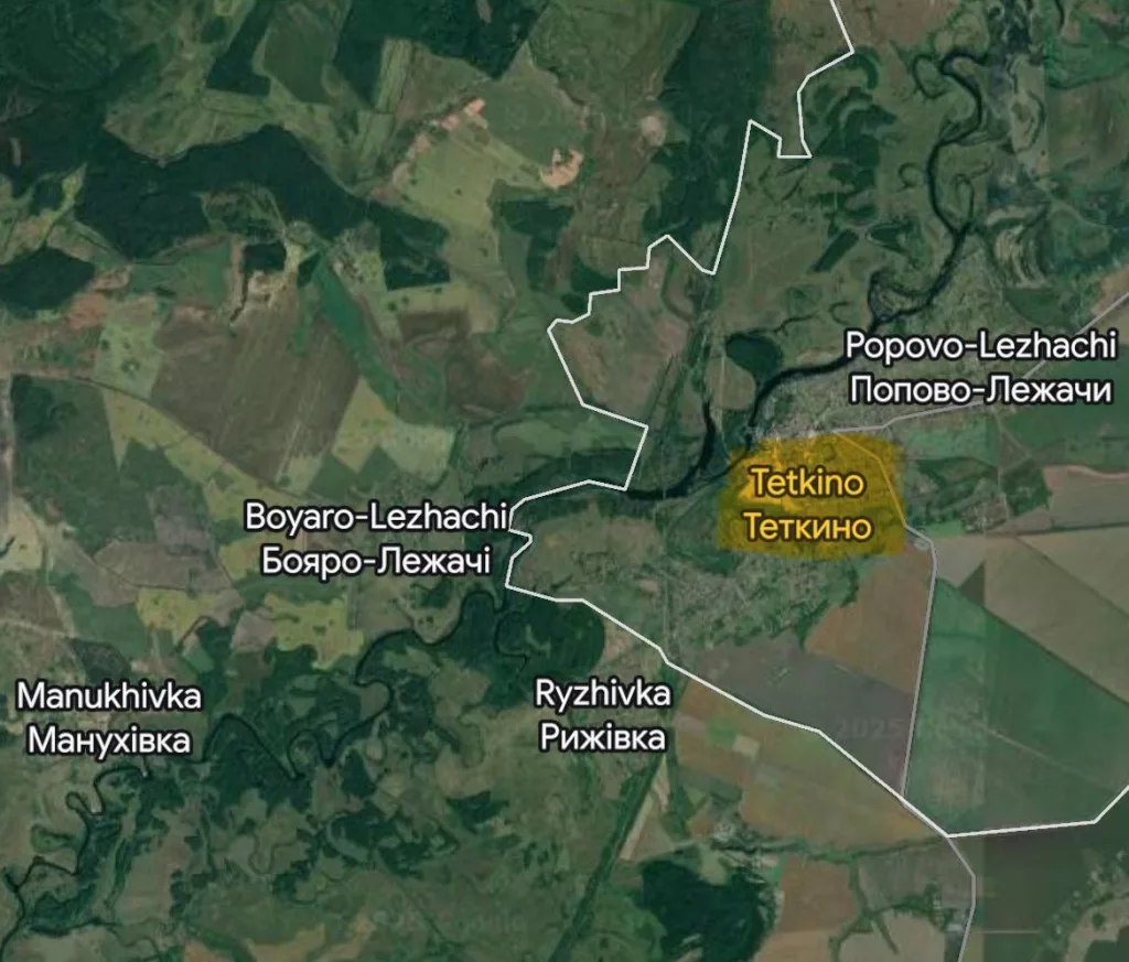 Украина снова пытается захватить Тёткино в Курской области