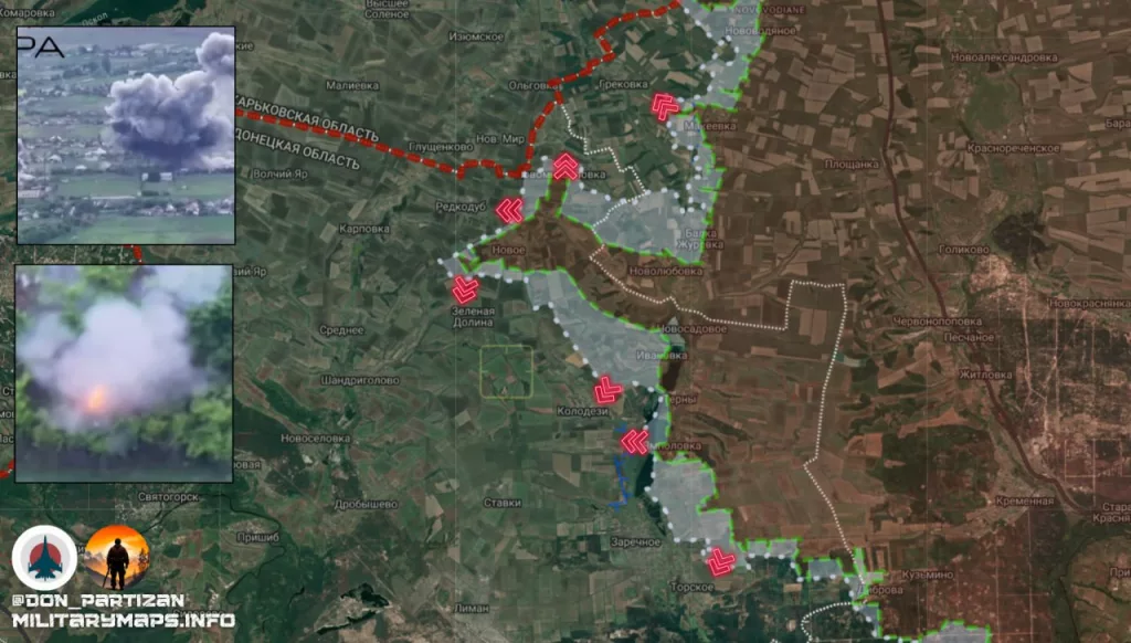 Краснолиманское направление: бои в Редкодубе