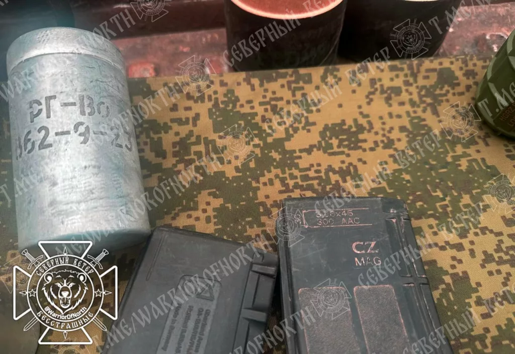 Трофеи 352 мсп на Сумском направлении