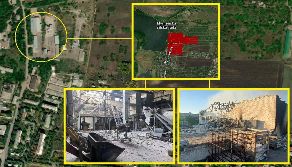 Что там по ночным ударам? Нехитрыми манипуляциями, благодаря спутникам NASA и украинским СМИ выясняем, что было ночью поражено в результате массированного ракетно-дронового удара по объектам на Украине, по порядку скринов