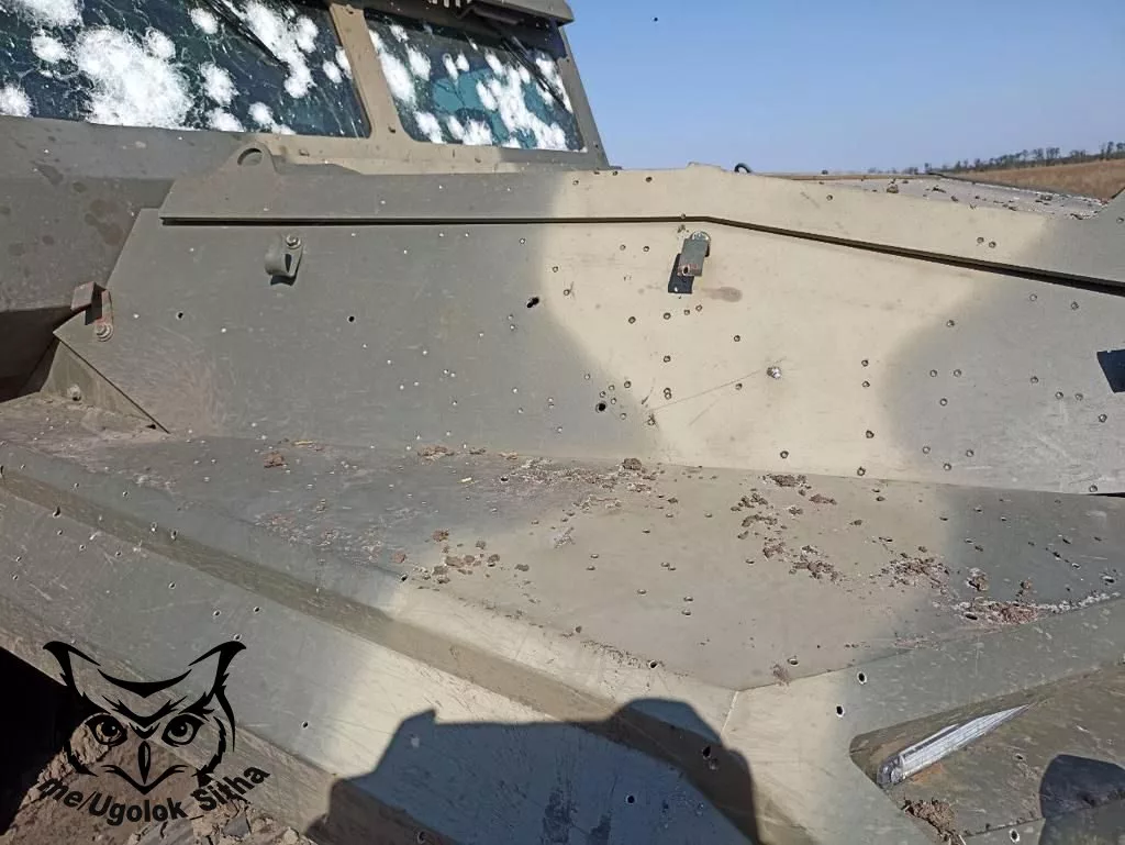 Живучесть бронеавтомобиля АМН-590951 после артобстрела