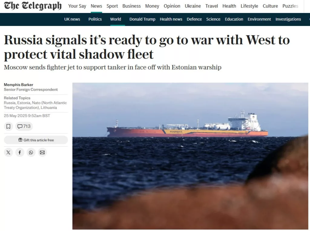 Владимир Путин одобрил ответ на ограничение судоходства на Балтике