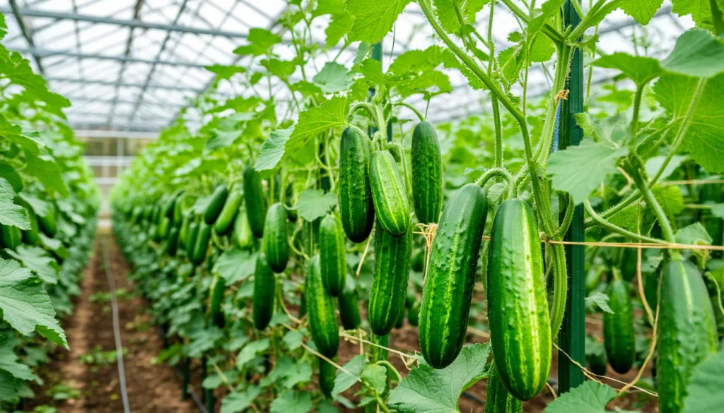 Как превратить теплицу в произведение искусства: гениальный способ подвязки огурцов от опытного фермера