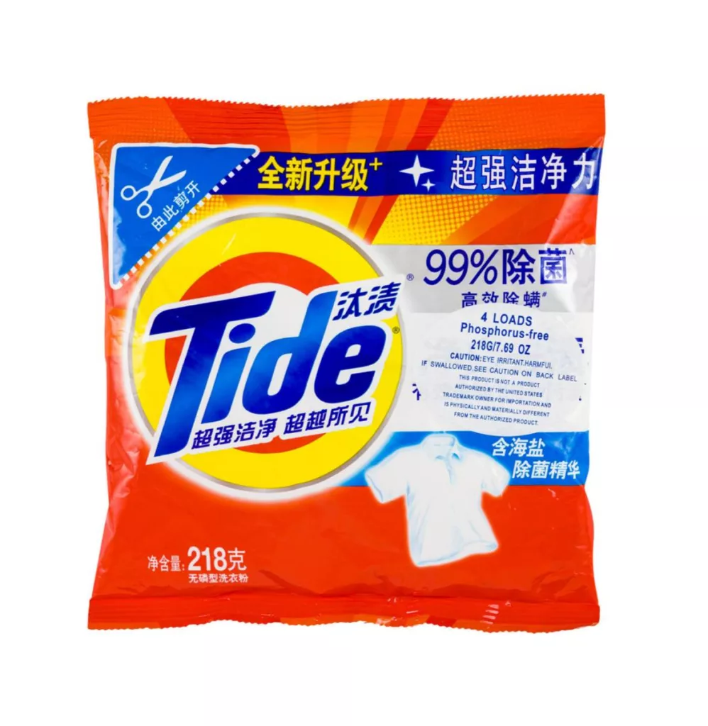 Tide — худший порошок на российском рынке, заявило Роскачество