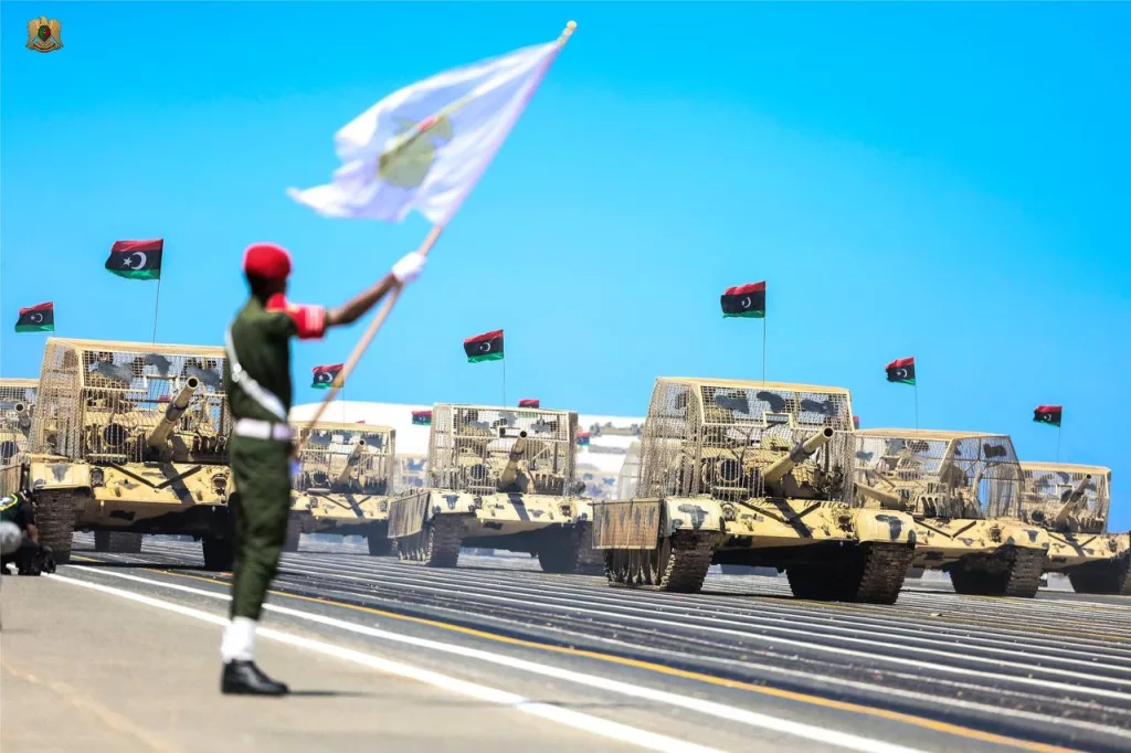 Танки Т-72 Ливийской национальной армии