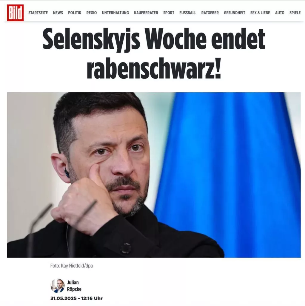 «Чёрная как смоль неделя Зеленского»: Украина не получит немецкие ракеты Taurus