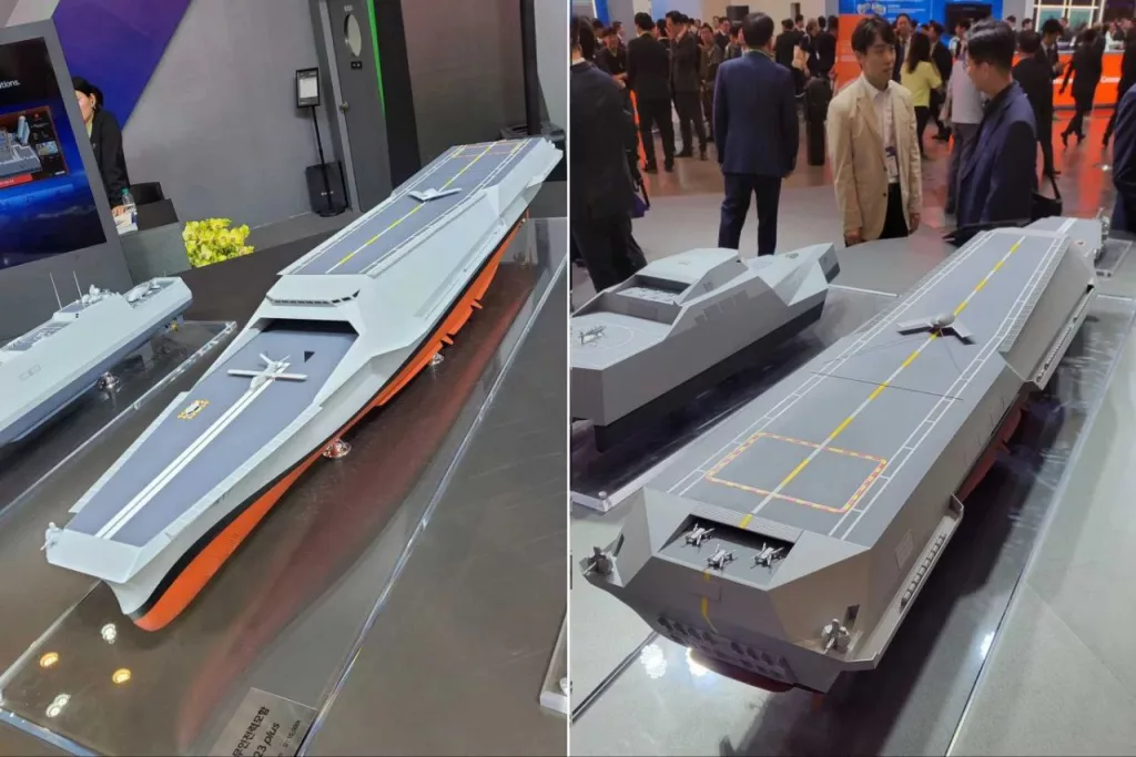 Южная Корея представилаконцепт беспилотного беспилотоносца